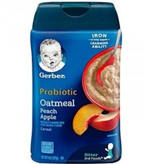 Gerber Baby Probiotic Oatmeal and Peach Apple 227 gr Kaşık Mama kullananlar yorumlar